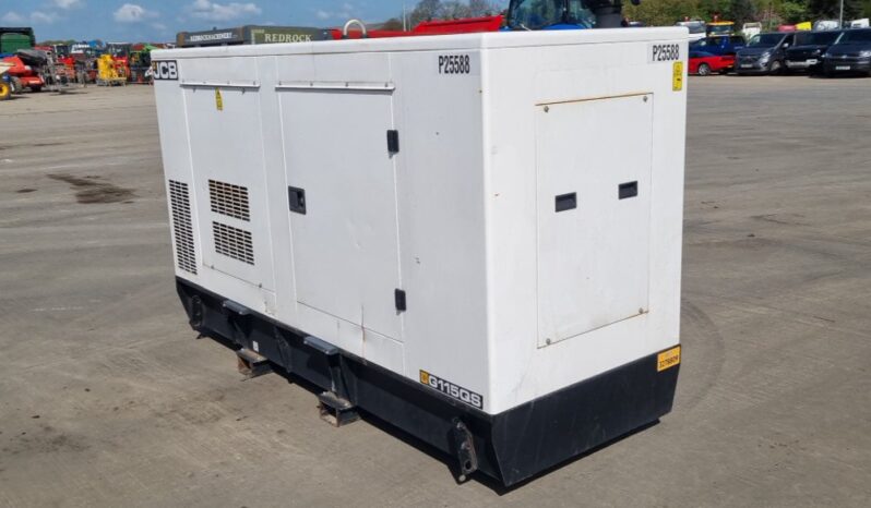 2023 JCB G115QS Generators For Auction: Leeds, UK – 30th April, 1st, 2nd & 3rd May 25 full