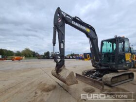2021 Volvo EC60E 6 Ton+ Excavators For Auction: Leeds, UK – 30th April, 1st, 2nd & 3rd May 25 full