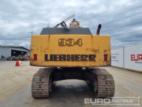 Liebherr R934B HDSL 20 Ton+ Excavators For Auction: Leeds, UK – 30th April, 1st, 2nd & 3rd May 25 full
