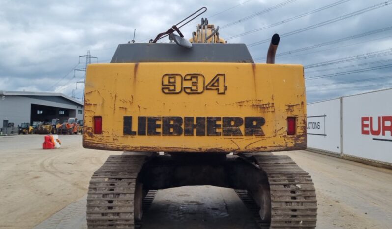 Liebherr R934B HDSL 20 Ton+ Excavators For Auction: Leeds, UK – 30th April, 1st, 2nd & 3rd May 25 full