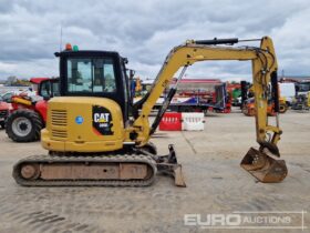 2018 CAT 305E2 Mini Excavators For Auction: Leeds, UK – 30th April, 1st, 2nd & 3rd May 25 full