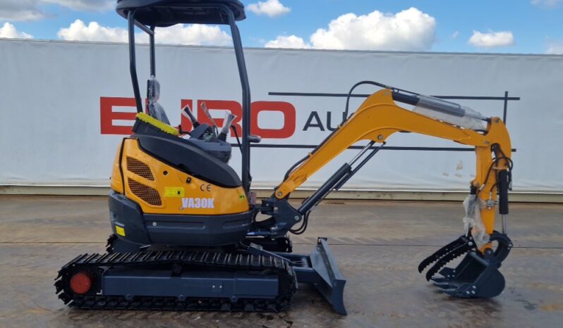 Unused 2025 Miva VA30K Micro Excavators For Auction: Dromore, NI – 16th & 17th May 2025 For Auction on 2025-05-17 full