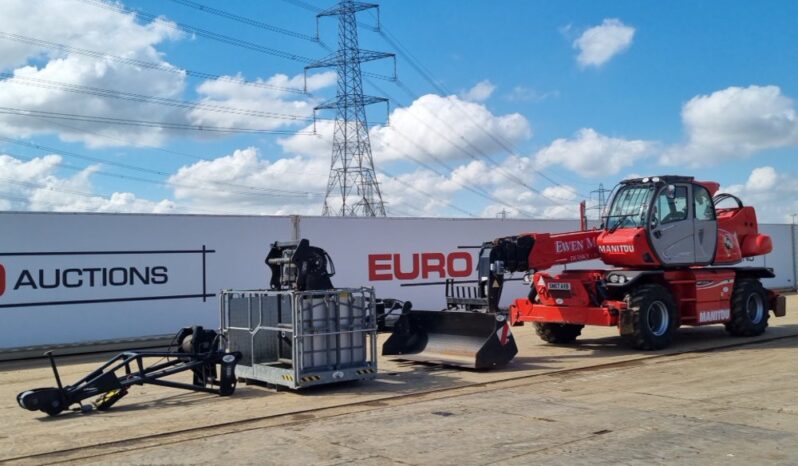 2017 Manitou MRT2550+ Privilege ST4 Telehandlers For Auction: Leeds, UK – 30th April, 1st, 2nd & 3rd May 25