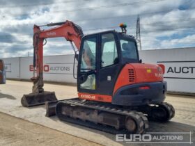 2018 Kubota KX080-4A 6 Ton+ Excavators For Auction: Leeds, UK – 30th April, 1st, 2nd & 3rd May 25 full