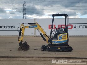 2020 Yanmar ViO17 Mini Excavators For Auction: Leeds, UK – 30th April, 1st, 2nd & 3rd May 25 full