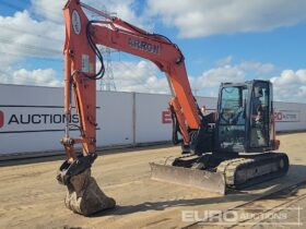 2014 Hitachi ZX85USB-5A 6 Ton+ Excavators For Auction: Leeds, UK – 30th April, 1st, 2nd & 3rd May 25