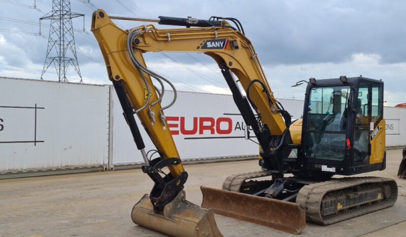 2023 Sany SY80U 6 Ton+ Excavators For Auction: Leeds, UK – 30th April, 1st, 2nd & 3rd May 25
