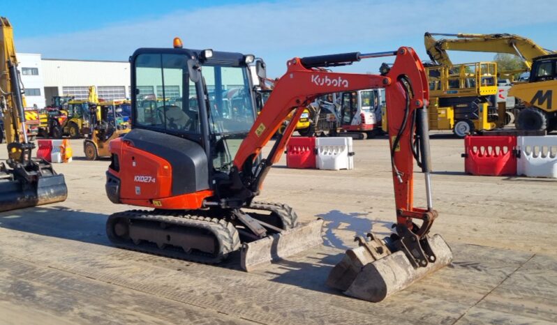 2018 Kubota KX027-4 Mini Excavators For Auction: Leeds, UK – 30th April, 1st, 2nd & 3rd May 25 full