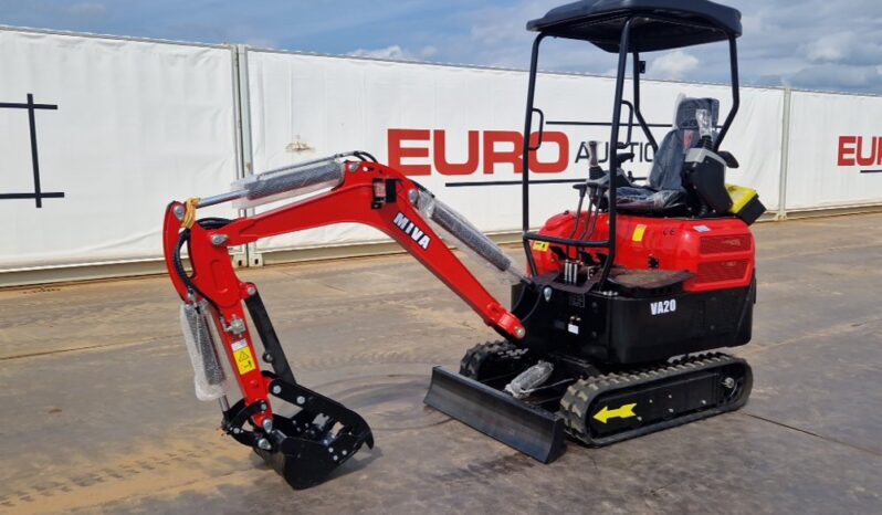 Unused 2025 Miva VA20 Micro Excavators For Auction: Dromore, NI – 16th & 17th May 2025 For Auction on 2025-05-17