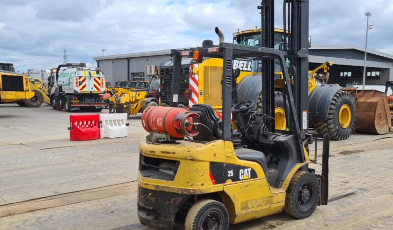 2014 CAT GP25NT Forklifts For Auction: Leeds, UK – 30th April, 1st, 2nd & 3rd May 25 full