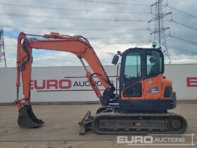 2019 Doosan DX85R-3 6 Ton+ Excavators For Auction: Leeds, UK – 30th April, 1st, 2nd & 3rd May 25 full