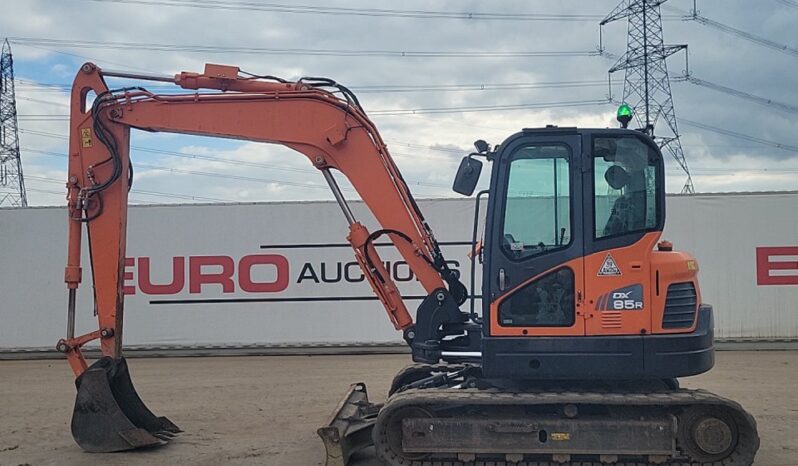 2019 Doosan DX85R-3 6 Ton+ Excavators For Auction: Leeds, UK – 30th April, 1st, 2nd & 3rd May 25 full