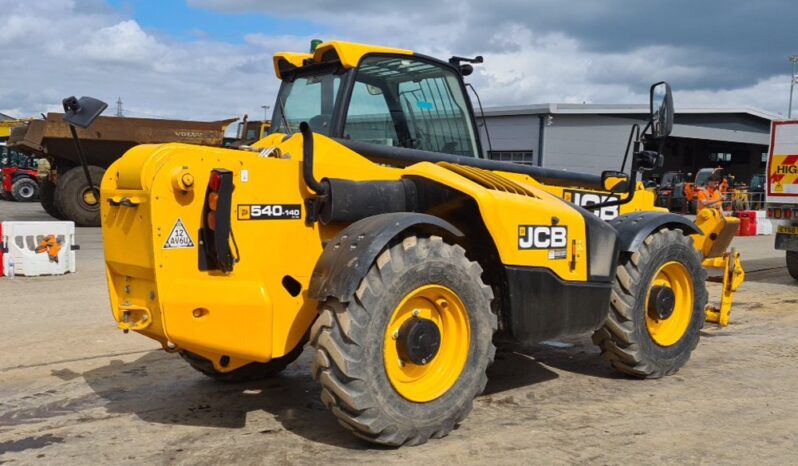 2019 JCB 540-140 Hi Viz Telehandlers For Auction: Leeds, UK – 30th April, 1st, 2nd & 3rd May 25 full