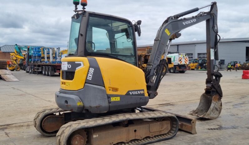 2016 Volvo ECR50D Mini Excavators For Auction: Leeds, UK – 30th April, 1st, 2nd & 3rd May 25 full
