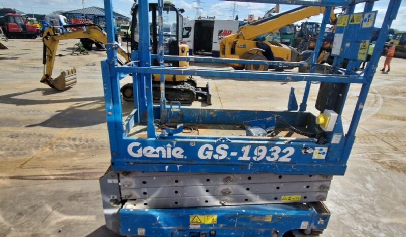 Genie GS1932 Manlifts For Auction: Leeds, UK – 30th April, 1st, 2nd & 3rd May 25 full