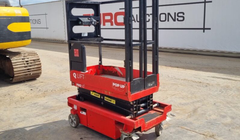 2018 Pop Up 10 PRO Manlifts For Auction: Leeds, UK – 30th April, 1st, 2nd & 3rd May 25 full