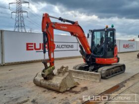 2017 Kubota U55-4 Mini Excavators For Auction: Leeds, UK – 30th April, 1st, 2nd & 3rd May 25