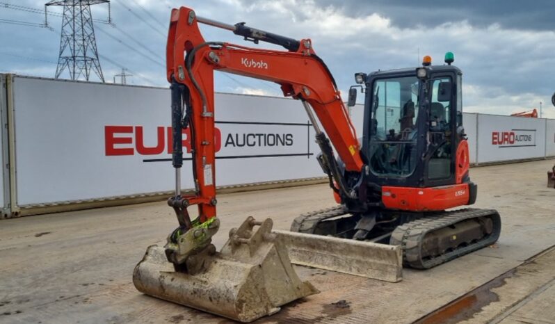 2017 Kubota U55-4 Mini Excavators For Auction: Leeds, UK – 30th April, 1st, 2nd & 3rd May 25