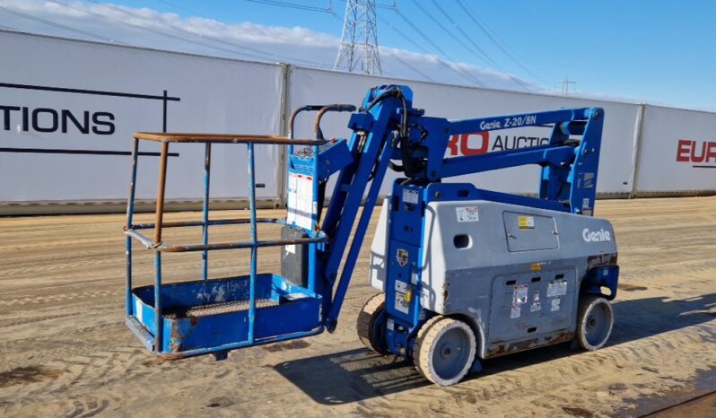 Genie Z20/8N Manlifts For Auction: Leeds, UK – 30th April, 1st, 2nd & 3rd May 25