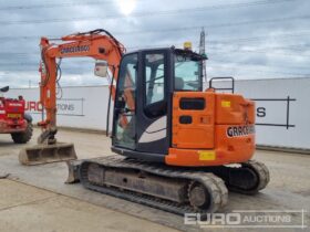 2019 Hitachi ZX85USB-5 6 Ton+ Excavators For Auction: Leeds, UK – 30th April, 1st, 2nd & 3rd May 25 full
