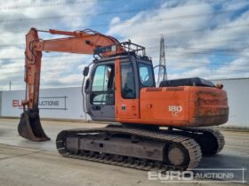 Hitachi ZX180LC 10 Ton+ Excavators For Auction: Leeds, UK – 30th April, 1st, 2nd & 3rd May 25 full