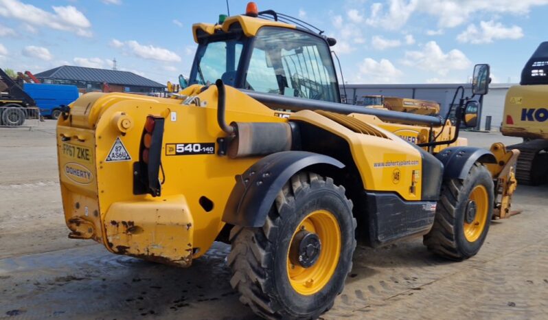 2018 JCB 540-140 Hi Viz Telehandlers For Auction: Leeds, UK – 30th April, 1st, 2nd & 3rd May 25 full