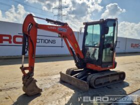 2018 Kubota U27-4 Mini Excavators For Auction: Leeds, UK – 30th April, 1st, 2nd & 3rd May 25