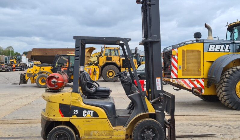 2014 CAT GP25NT Forklifts For Auction: Leeds, UK – 30th April, 1st, 2nd & 3rd May 25 full