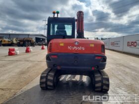 2018 Kubota KX080-4A 6 Ton+ Excavators For Auction: Leeds, UK – 30th April, 1st, 2nd & 3rd May 25 full