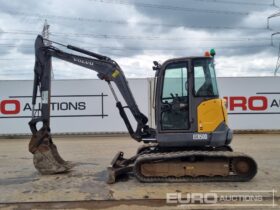 2016 Volvo ECR50D Mini Excavators For Auction: Leeds, UK – 30th April, 1st, 2nd & 3rd May 25 full