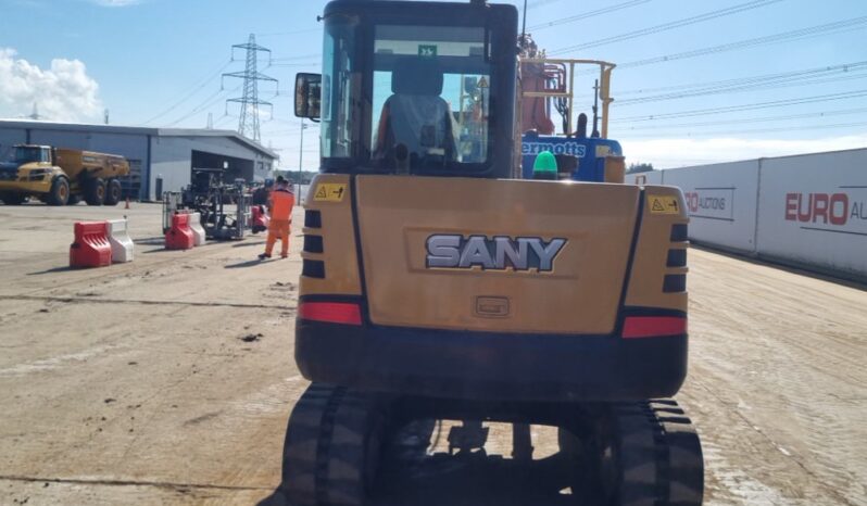 2023 Sany SY60C 6 Ton+ Excavators For Auction: Leeds, UK – 30th April, 1st, 2nd & 3rd May 25 full