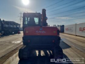 2020 Kubota KX080-4A2 6 Ton+ Excavators For Auction: Leeds, UK – 30th April, 1st, 2nd & 3rd May 25 full