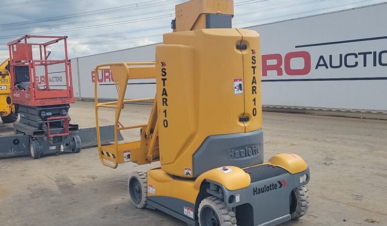 Haulotte Star 10 Manlifts For Auction: Leeds, UK – 30th April, 1st, 2nd & 3rd May 25 full