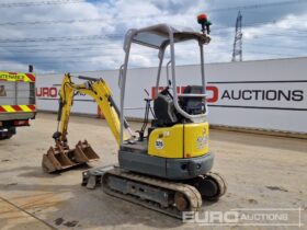 2020 Wacker Neuson EZ17 Mini Excavators For Auction: Leeds, UK – 30th April, 1st, 2nd & 3rd May 25 full