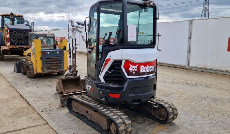 2018 Bobcat E27Z Mini Excavators For Auction: Leeds, UK – 30th April, 1st, 2nd & 3rd May 25 full