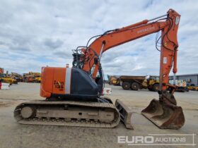 2013 Hitachi ZX135US-3 10 Ton+ Excavators For Auction: Leeds, UK – 30th April, 1st, 2nd & 3rd May 25 full