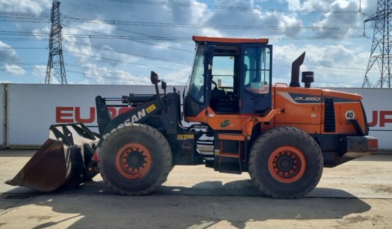 2021 Doosan DL250-5 Wheeled Loaders For Auction: Leeds, UK – 30th April, 1st, 2nd & 3rd May 25 full