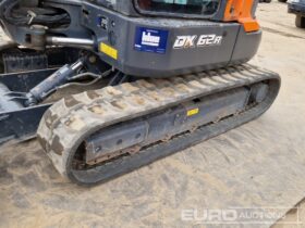 2023 Doosan DX62R-7 6 Ton+ Excavators For Auction: Leeds, UK – 30th April, 1st, 2nd & 3rd May 25 full