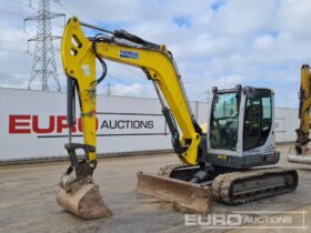 2018 Wacker Neuson EZ80 6 Ton+ Excavators For Auction: Leeds, UK – 30th April, 1st, 2nd & 3rd May 25