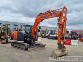 2019 Hitachi ZX85USB-5 6 Ton+ Excavators For Auction: Leeds, UK – 30th April, 1st, 2nd & 3rd May 25 full
