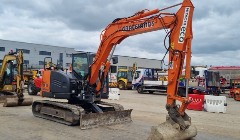 2019 Hitachi ZX85USB-5 6 Ton+ Excavators For Auction: Leeds, UK – 30th April, 1st, 2nd & 3rd May 25 full