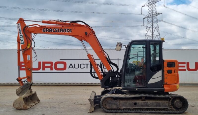2019 Hitachi ZX85USB-5 6 Ton+ Excavators For Auction: Leeds, UK – 30th April, 1st, 2nd & 3rd May 25 full
