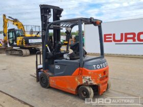 2019 Toyota 8FBMT30 Forklifts For Auction: Leeds, UK – 30th April, 1st, 2nd & 3rd May 25 full