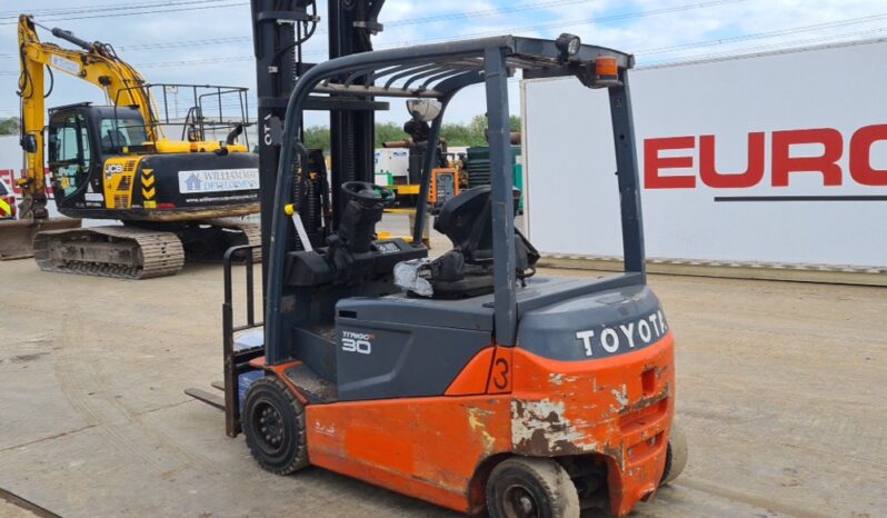 2019 Toyota 8FBMT30 Forklifts For Auction: Leeds, UK – 30th April, 1st, 2nd & 3rd May 25 full