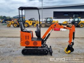 Unused 2024 JPC KV12 Micro Excavators For Auction: Leeds, UK – 30th April, 1st, 2nd & 3rd May 25 full