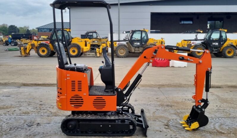 Unused 2024 JPC KV12 Micro Excavators For Auction: Leeds, UK – 30th April, 1st, 2nd & 3rd May 25 full