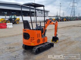 Unused 2024 JPC KV12 Micro Excavators For Auction: Leeds, UK – 30th April, 1st, 2nd & 3rd May 25 full