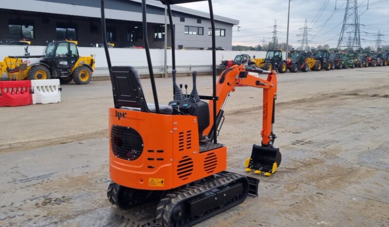 Unused 2024 JPC KV12 Micro Excavators For Auction: Leeds, UK – 30th April, 1st, 2nd & 3rd May 25 full