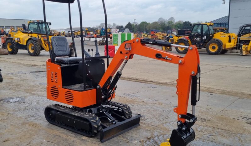 Unused 2024 JPC KV12 Micro Excavators For Auction: Leeds, UK – 30th April, 1st, 2nd & 3rd May 25 full