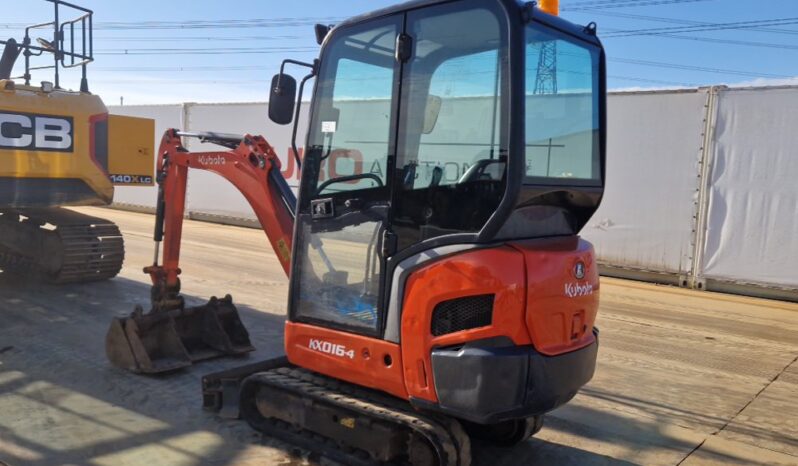 2015 Kubota KX016-4 Mini Excavators For Auction: Leeds, UK – 30th April, 1st, 2nd & 3rd May 25 full